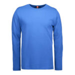 Identy interlock langarm T-Shirt - Azur Blau