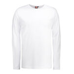 Identy interlock langarm T-Shirt - Weiß