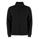 Regular Fit Zipped Sweatshirt - Schwarz